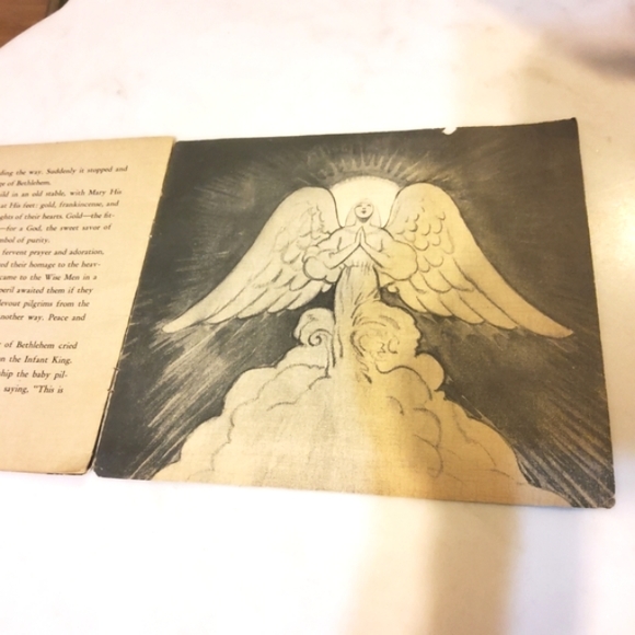 1934 Christmas Booklet The Star Of Bethlehem Book Vintage - Picture 15 of 16
